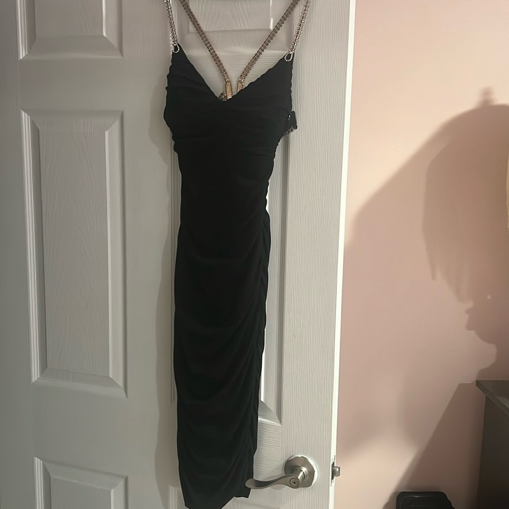 Black formal dress